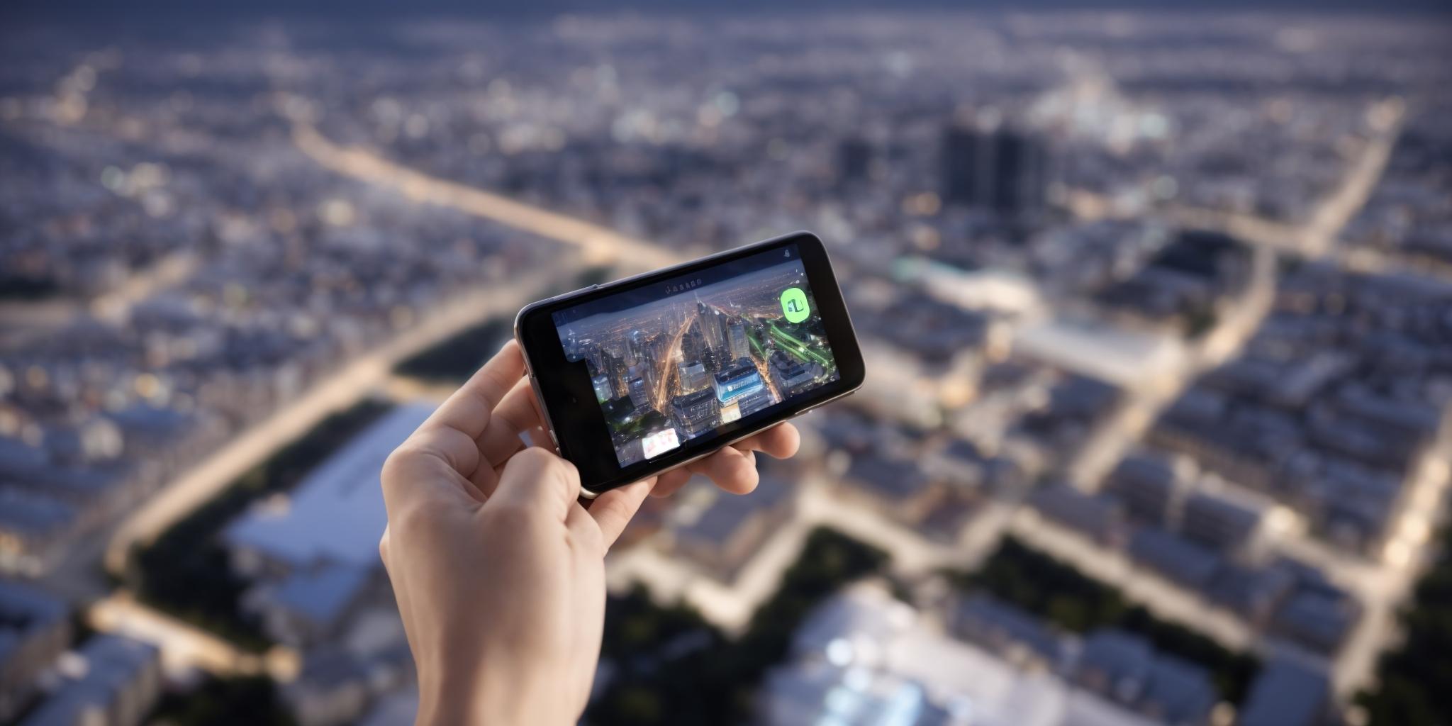 A smartphone displaying the JB Group logo, representing their expertise in providing smart home solutions to enhance daily life.