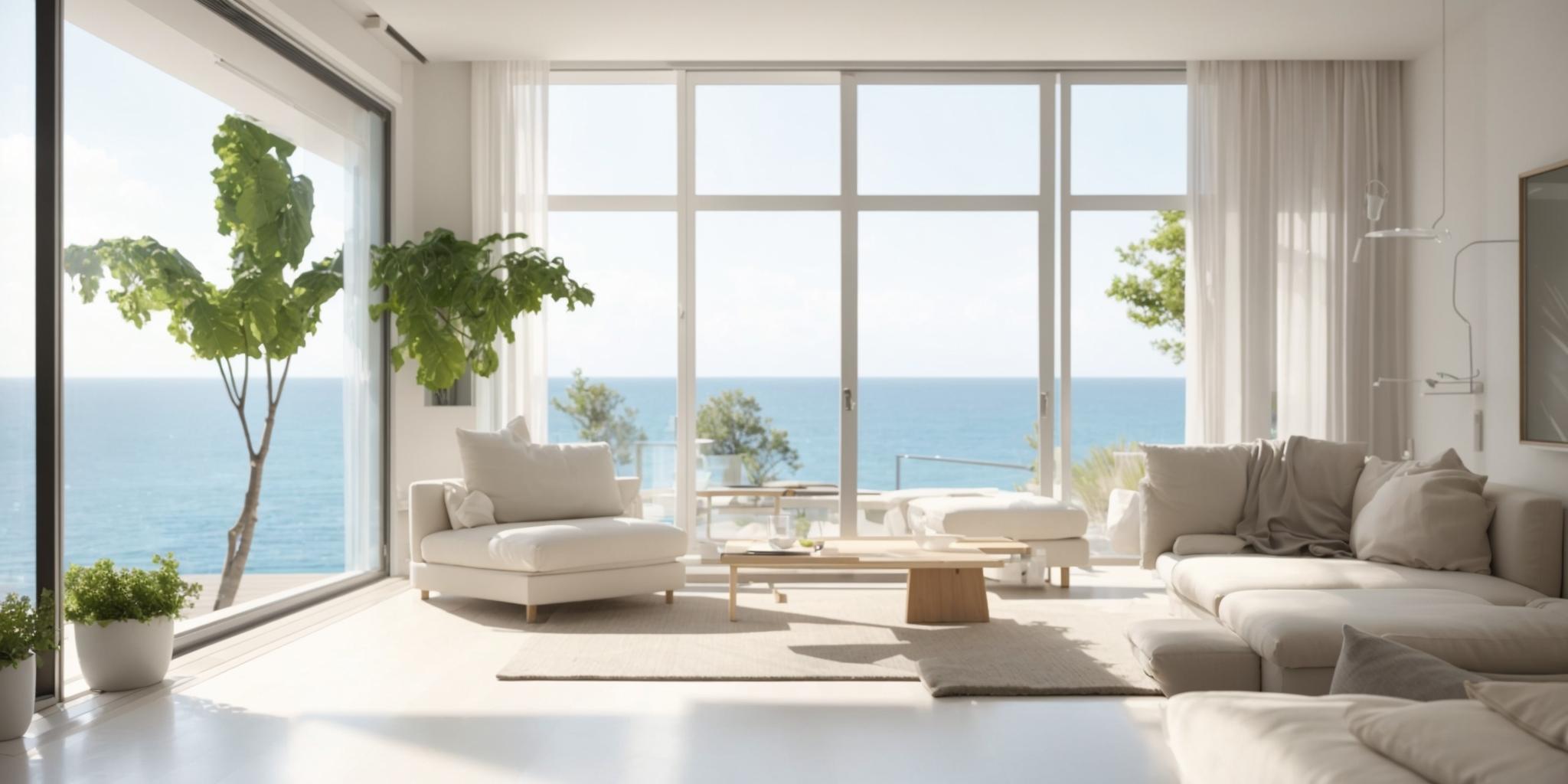 Enjoy the comfort and well-being provided by air conditioning with a view of the sea in Corsica