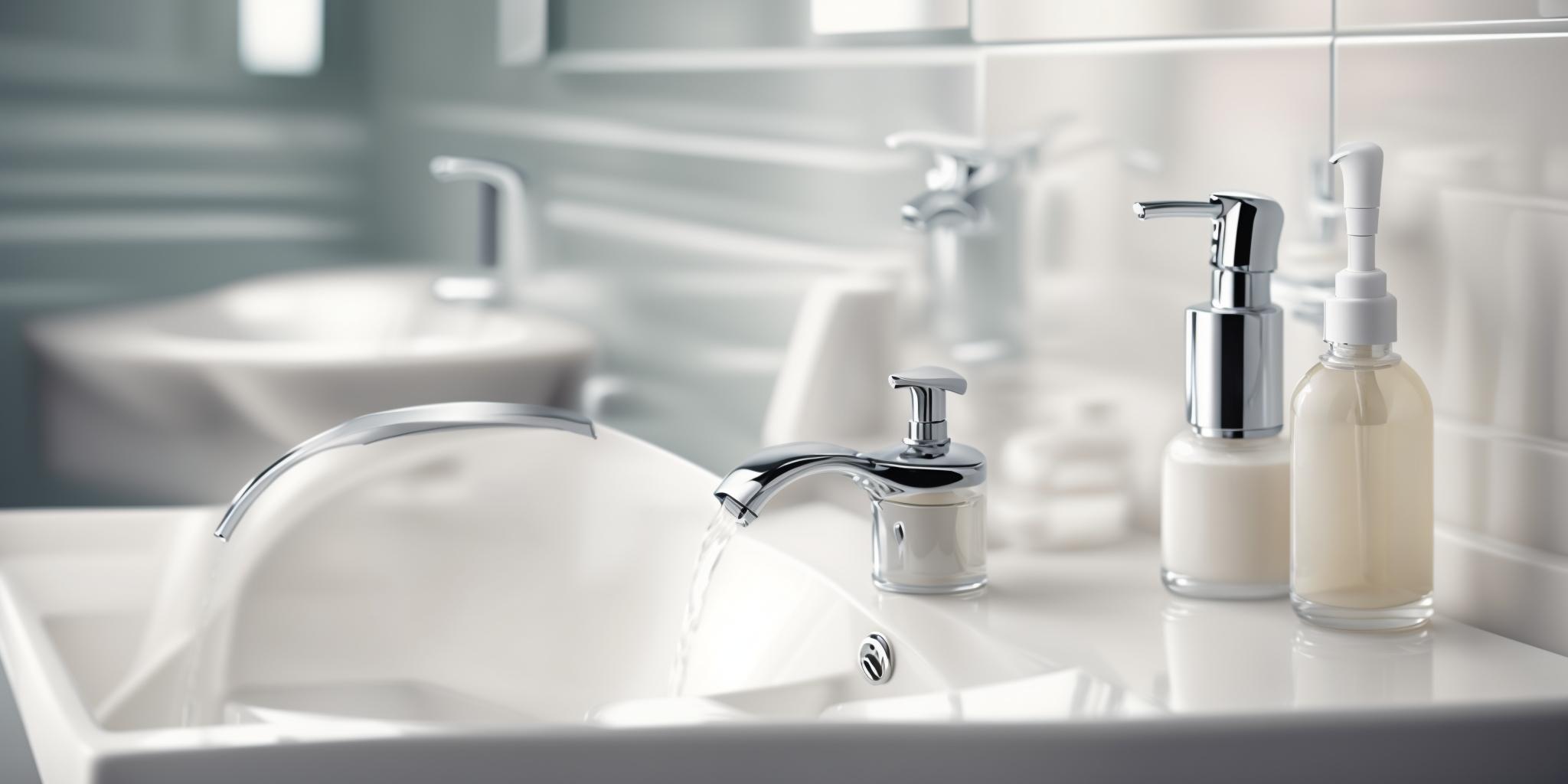 Preventing plumbing problems: avoid hair buildup in the sink drain.
