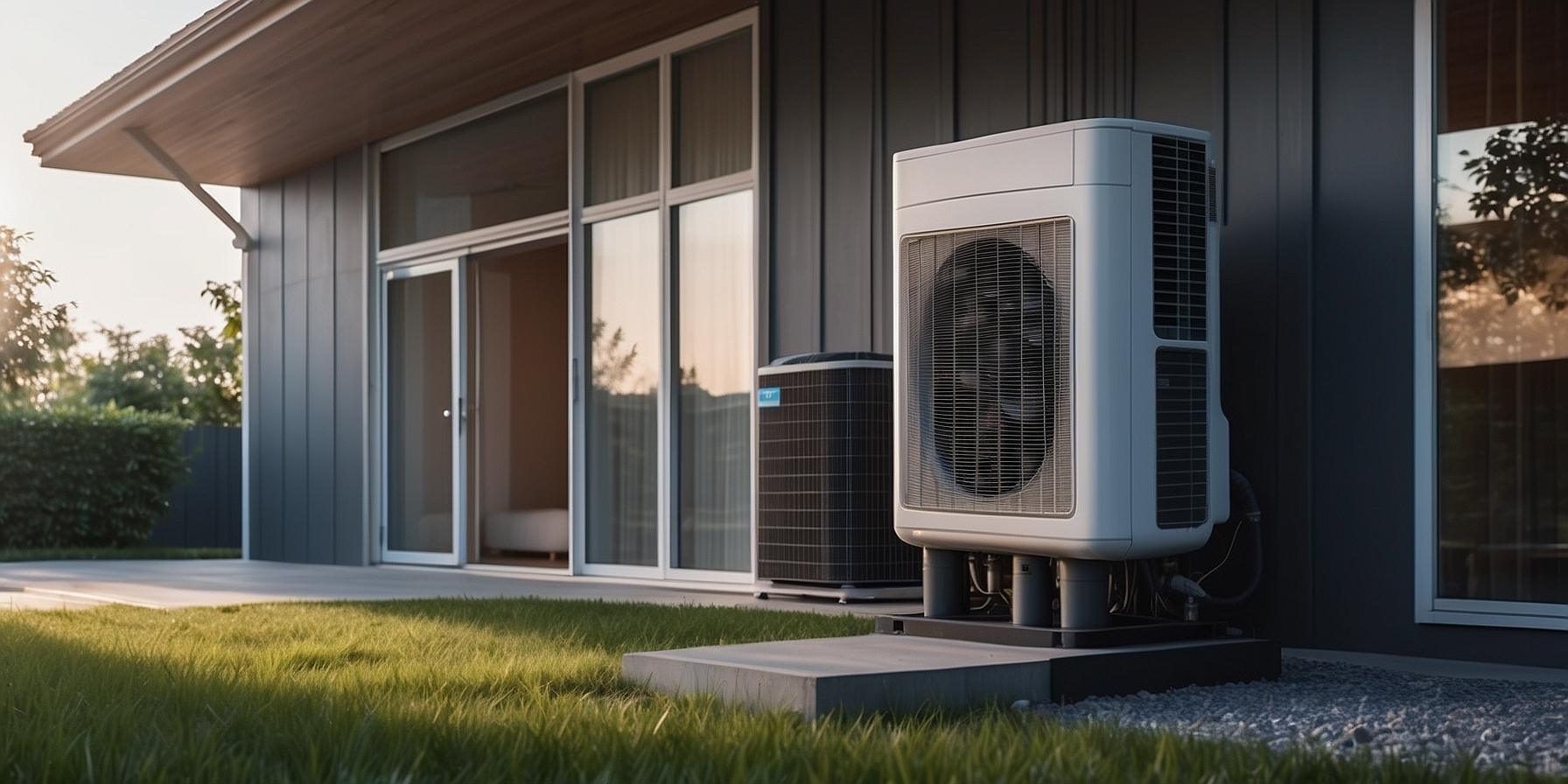 Symbolic representation of legal obligations related to air conditioning ownership and maintenance.