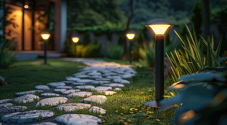 Installation d'Éclairage LED Extérieur à Porto-Vecchio