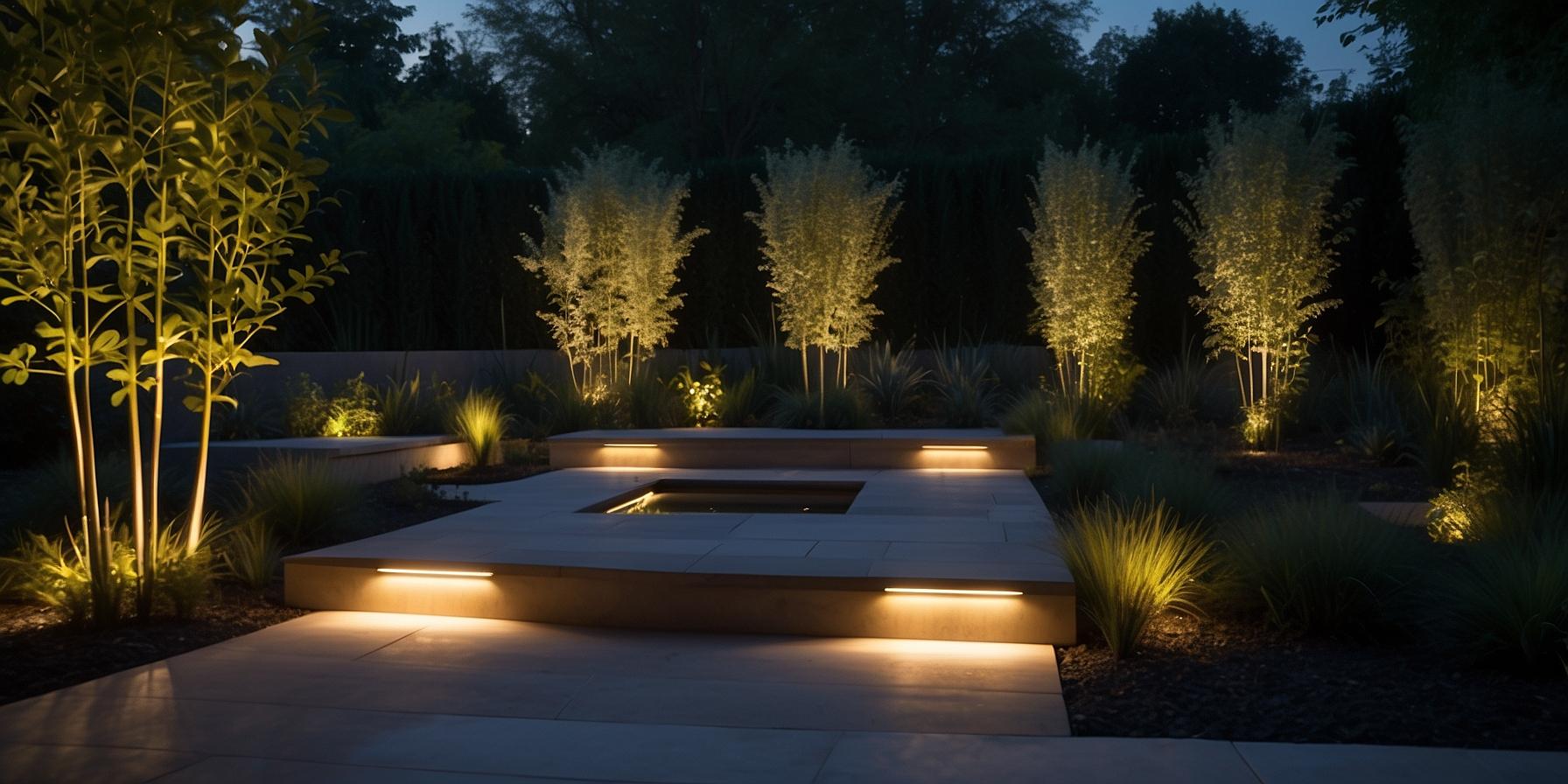Quatre types d'éclairage extérieur en Corse : sécurité, ambiance, fonctionnel et décoratif, pour une maison illuminée et sécurisée.