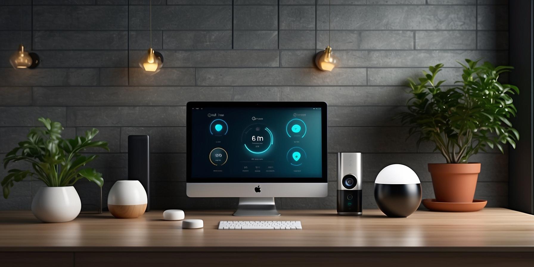 Smart home devices showcasing energy saving solutions