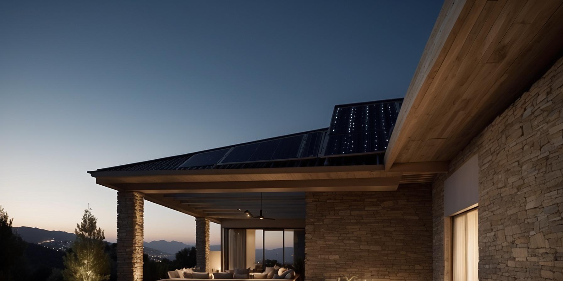 Outdoor lighting design for security, ambiance, and architectural harmony in Porto-Vecchio, Corsica