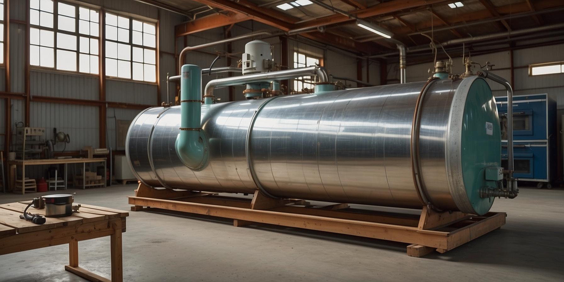 Zoom sur les composants d'un chauffe-eau solaire : matériaux de haute qualité garantissant durabilité et performance.